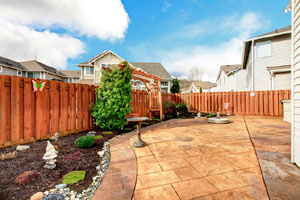 backyard fence